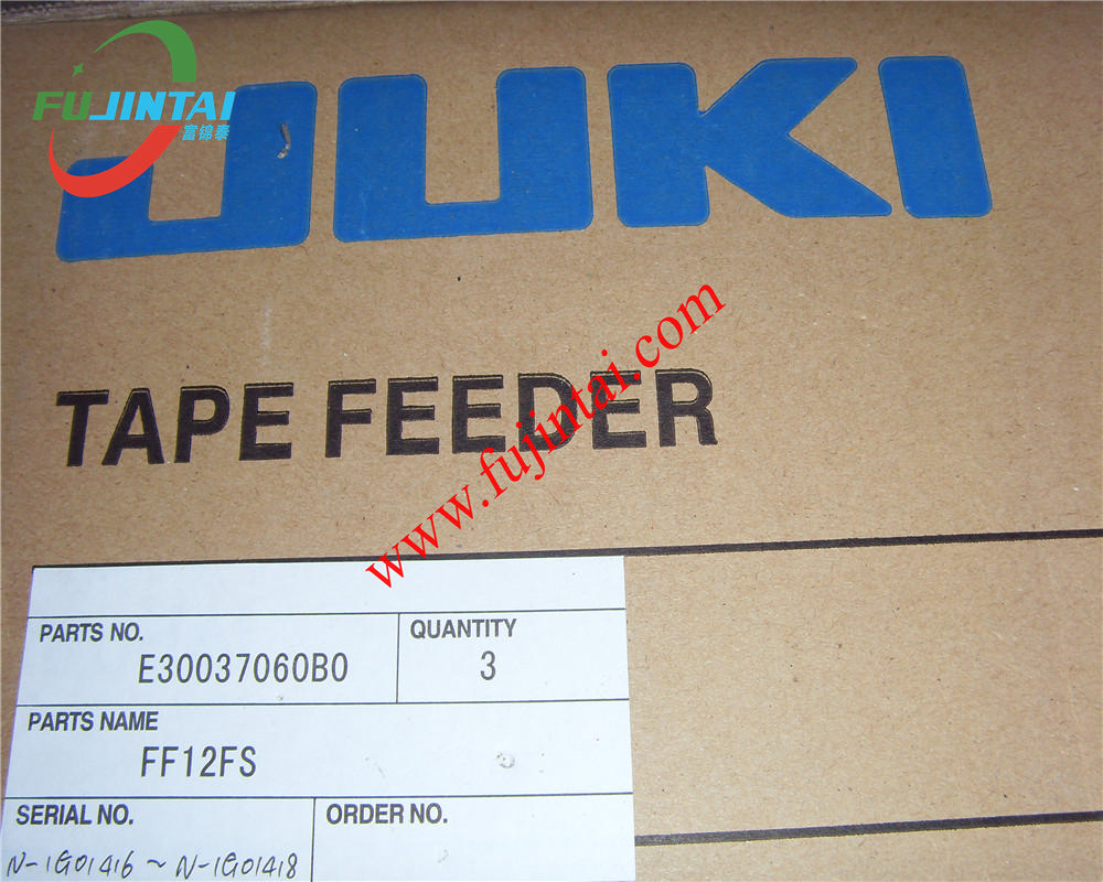 Juki Original JUKI 12mm FTF SERIES TAPE FEEDER FF12FS E30037060B0